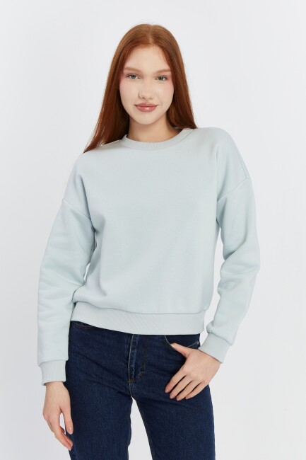 Carol 0 Yaka Bayan Sweatshirt - 8