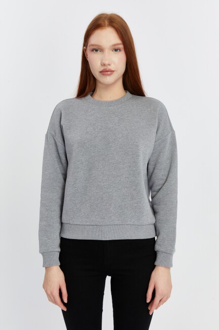 Carol 0 Yaka Bayan Sweatshirt - 19