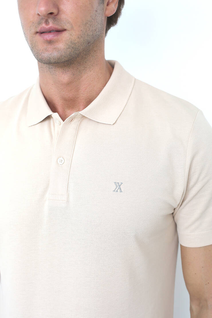 Erkek Polo Yaka Pamuk T-SHIRT