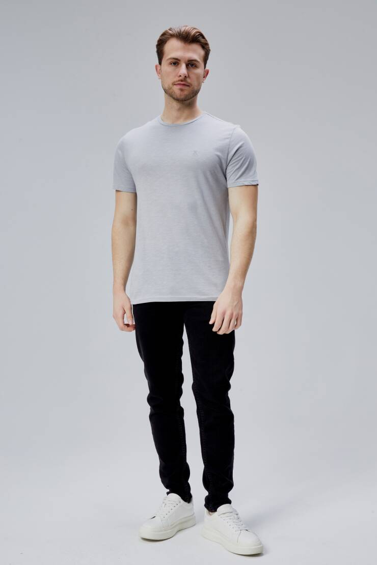 Erkek Safe Classic Fit 0 Yaka TShirt - 84