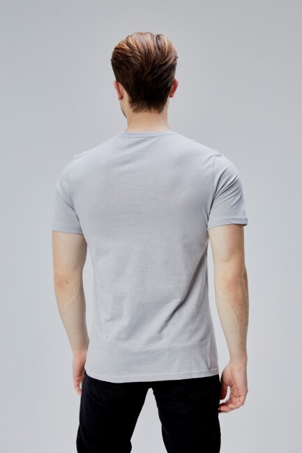 Erkek Safe Classic Fit 0 Yaka TShirt - 89