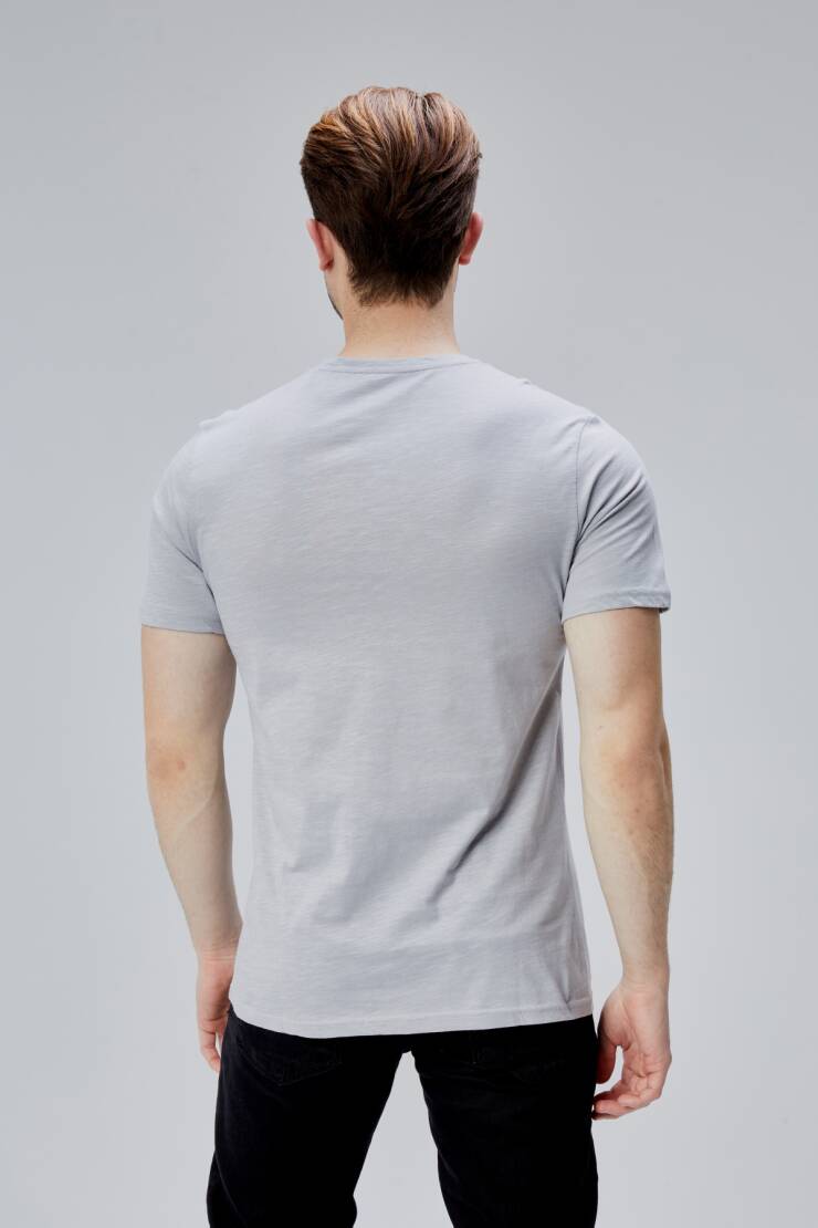 Erkek Safe Classic Fit 0 Yaka TShirt - 89