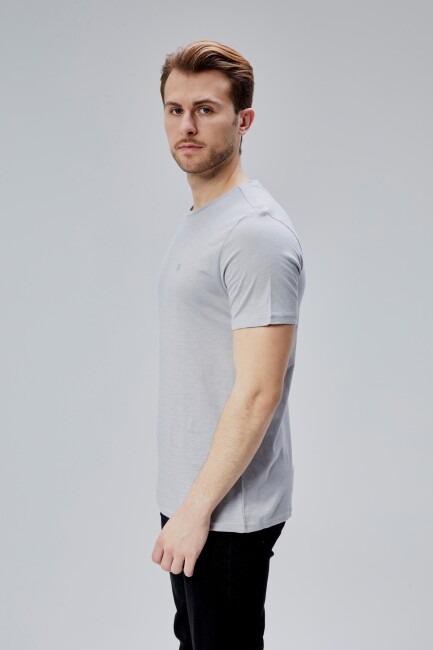 Erkek Safe Classic Fit 0 Yaka TShirt - 86