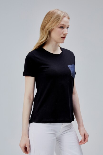 İsabel Bayan Cepli Tshirt - 3