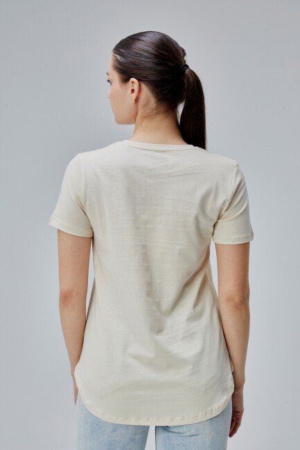 İsabel Bayan Cepli Tshirt - 14