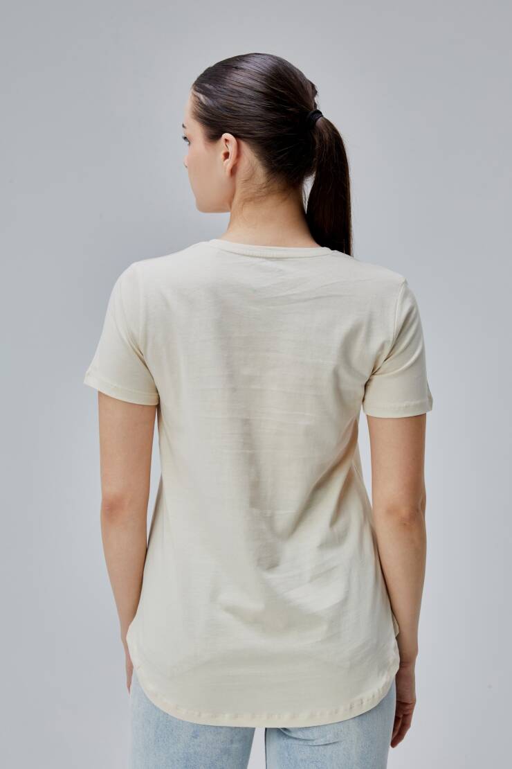 İsabel Bayan Cepli Tshirt - 14