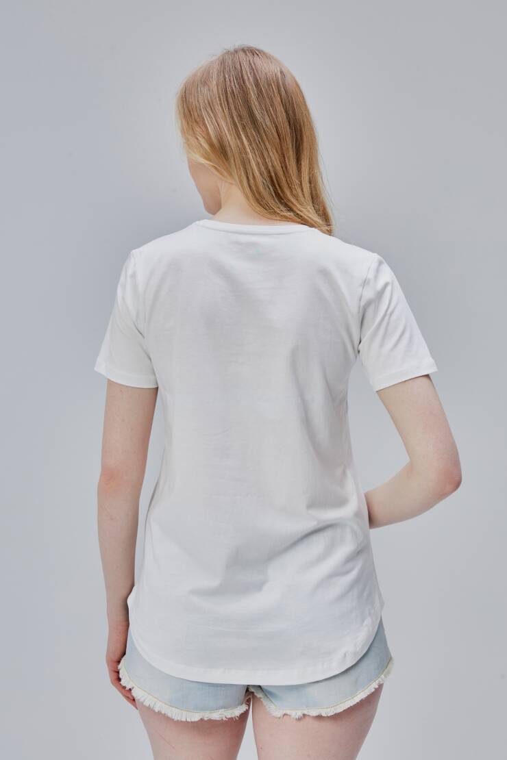 İsabel Bayan Cepli Tshirt - 30