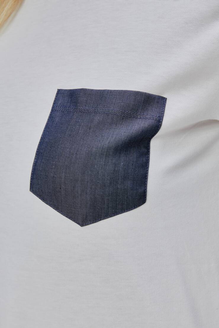 İsabel Bayan Cepli Tshirt - 28