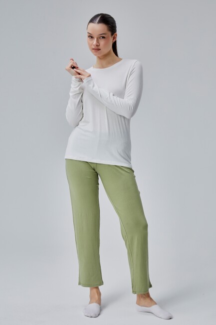 Lily Kadın Bambu Pijama Takımı - 22