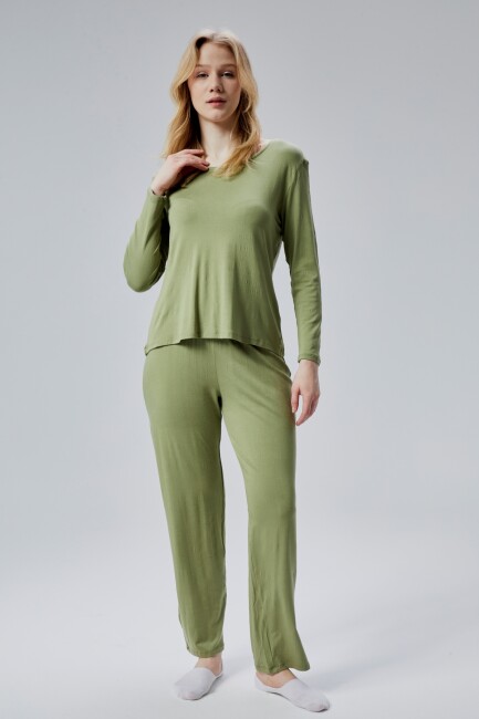 Lily Kadın Bambu Pijama Takımı - 34