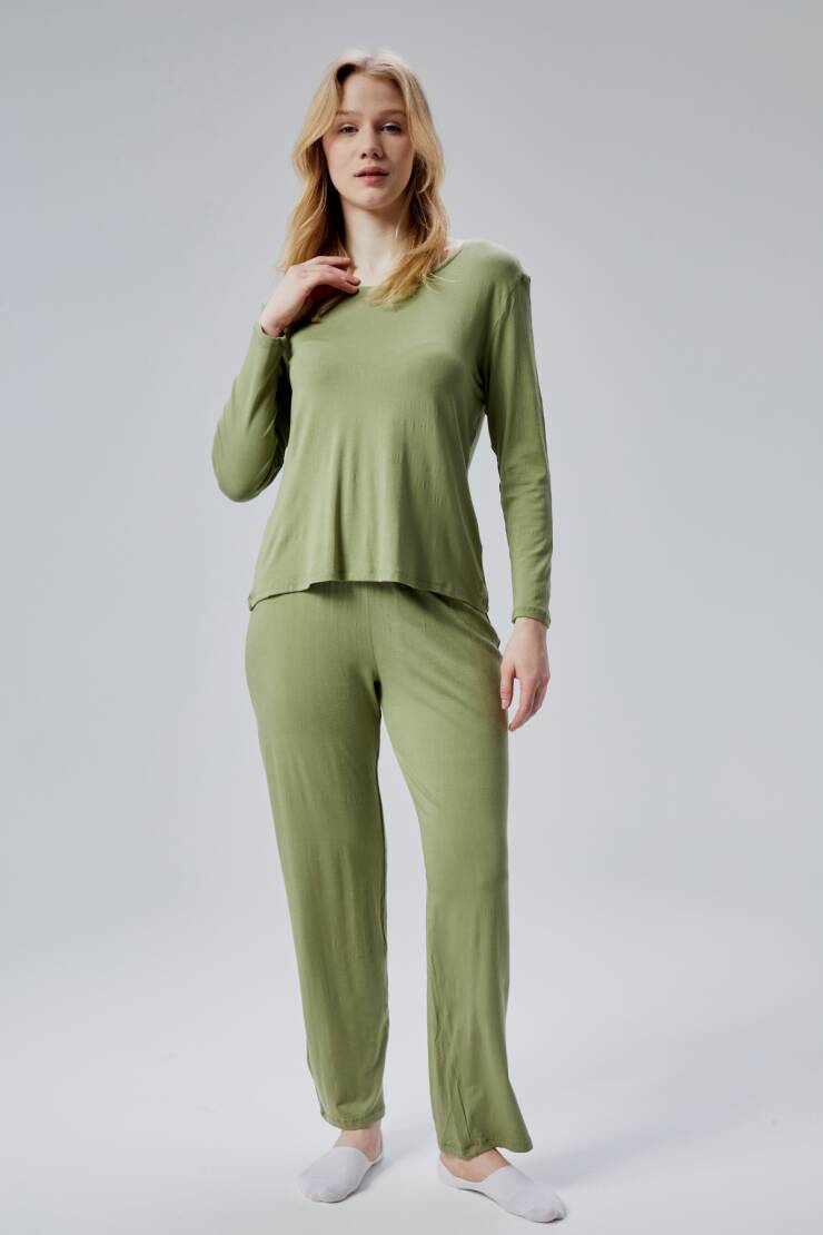 Lily Kadın Bambu Pijama Takımı - 34