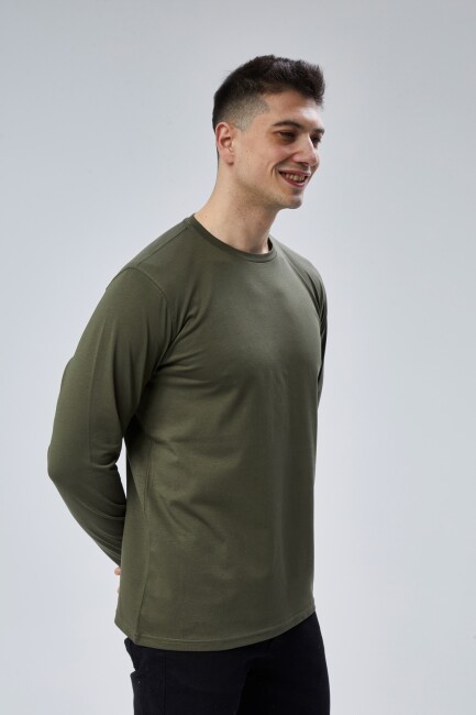 Face 0 Yaka Uzun Kol T-Shirt - 32