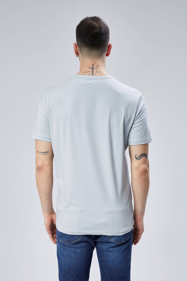 Sport 0 Yaka Basic T-Shirt - 7