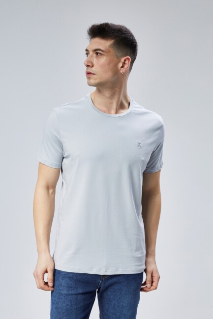 Sport 0 Yaka Basic T-Shirt - 4