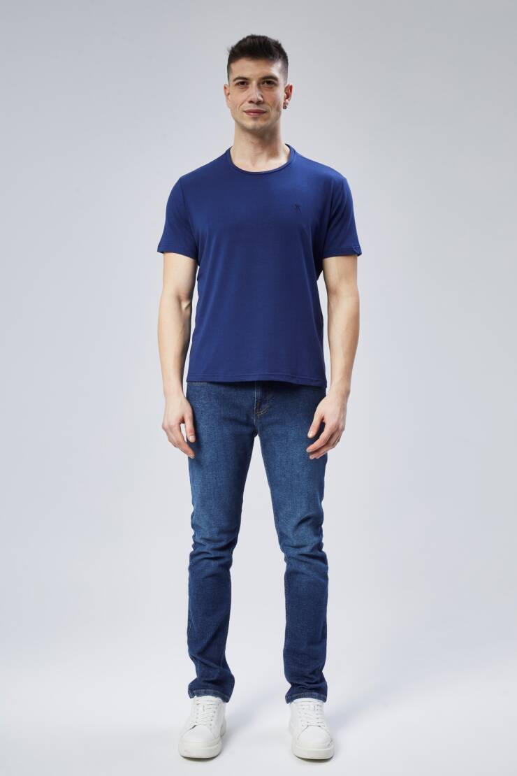 Sport 0 Yaka Basic T-Shirt - 8