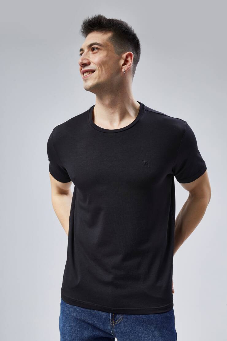 Sport 0 Yaka Basic T-Shirt - 17
