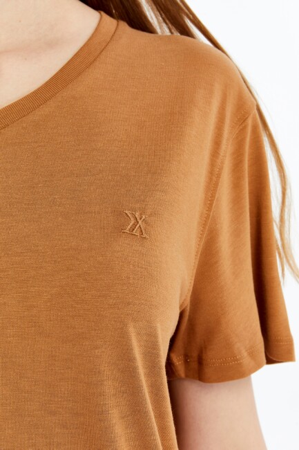 Terra V Yaka Bambu Kadın T-Shirt - 15