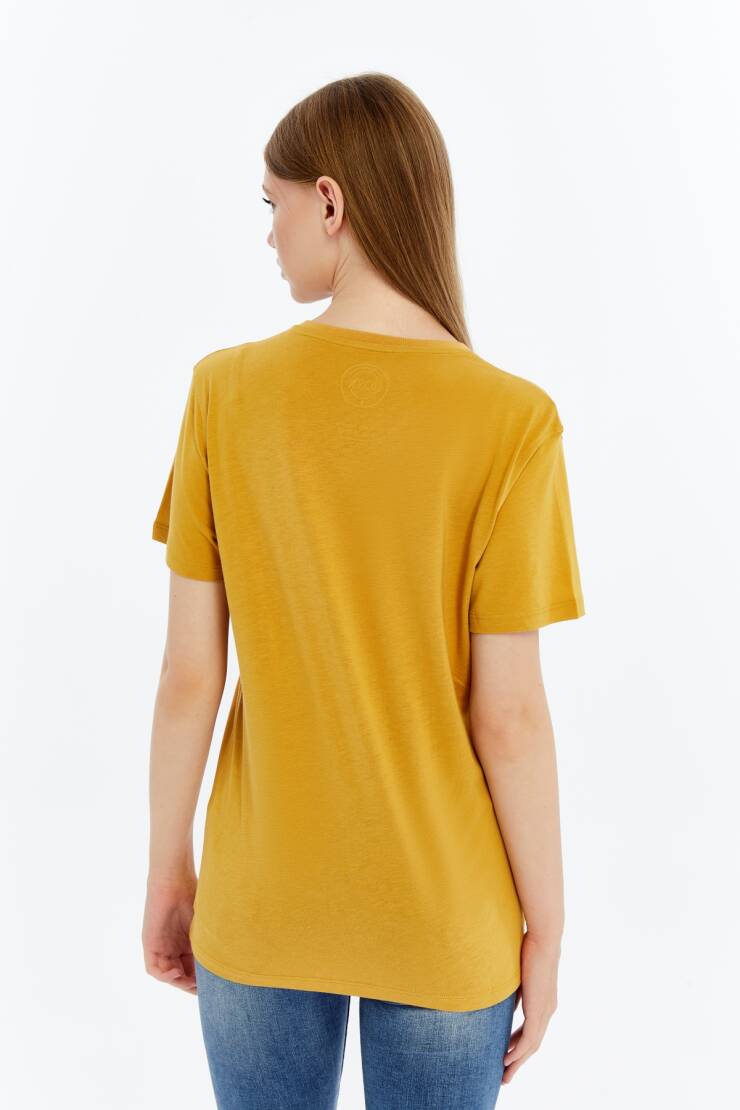 Terra V Yaka Bambu Kadın T-Shirt - 25